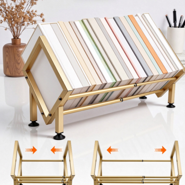 Desktop Bookshelf Organizer for Books and Accessories