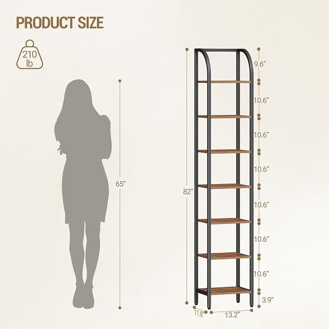 Rotating Wooden Bookshelf with Multi-Level Display - Image 2