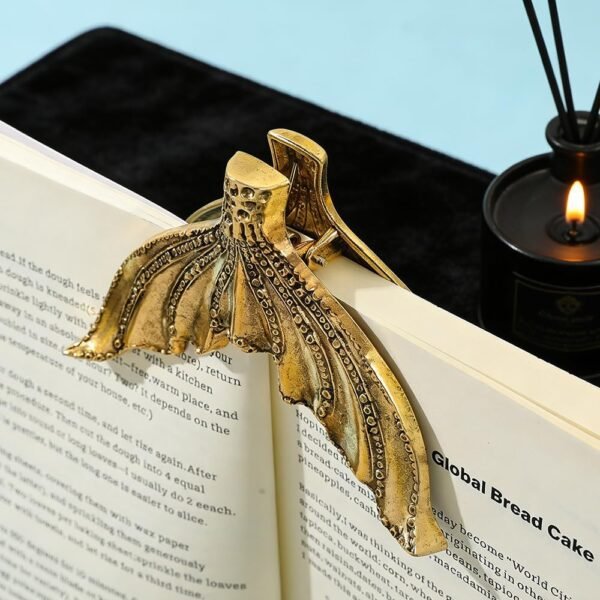 Decorative Metal Fish Tail Book Clip for Reading