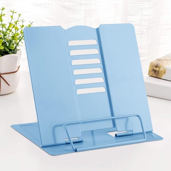 Adjustable Metal Book Stand for Desk Reading