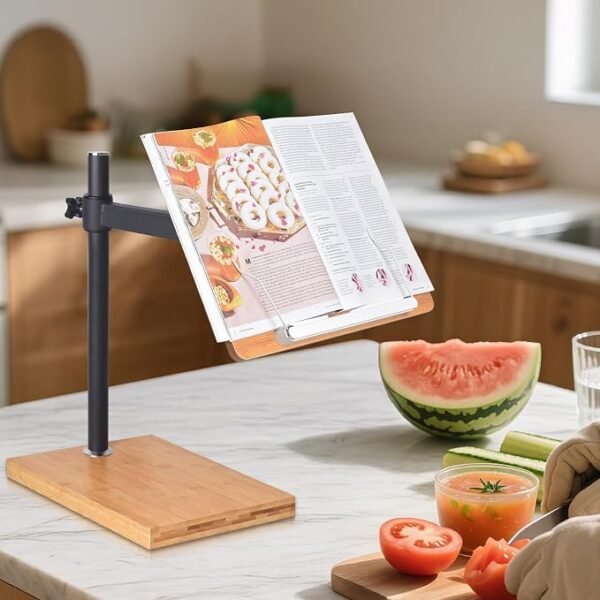 Adjustable Desktop Book Stand for Comfortable Reading