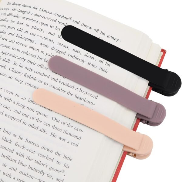 Silicone Automatic Bookmarks for Everyday Reading