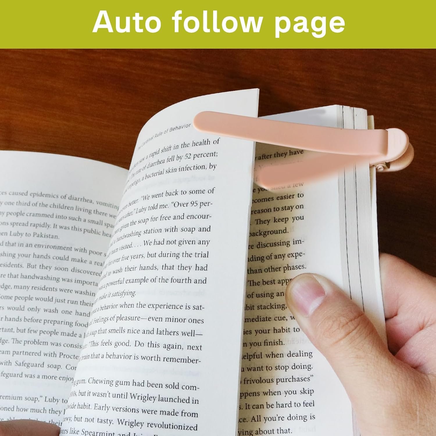 Silicone Automatic Bookmarks for Everyday Reading - Image 2